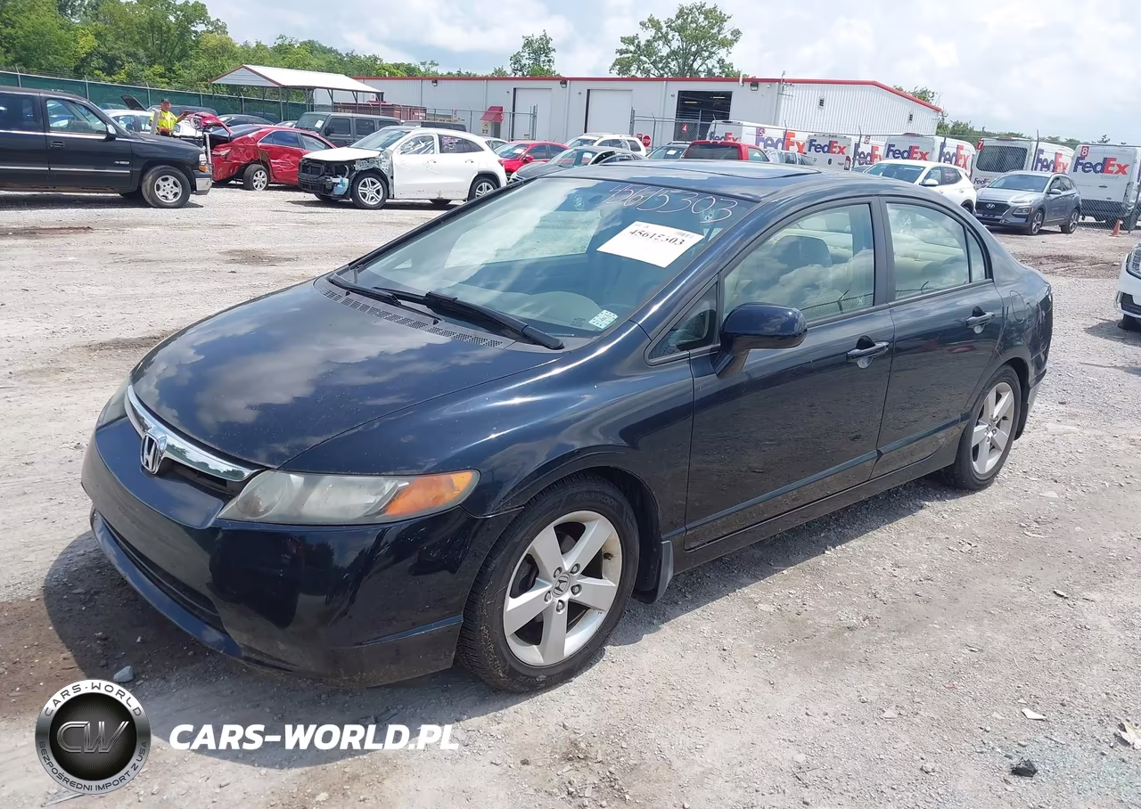 2006 Honda Civic Ex VIN:1HGFA168X6L038953 - 2