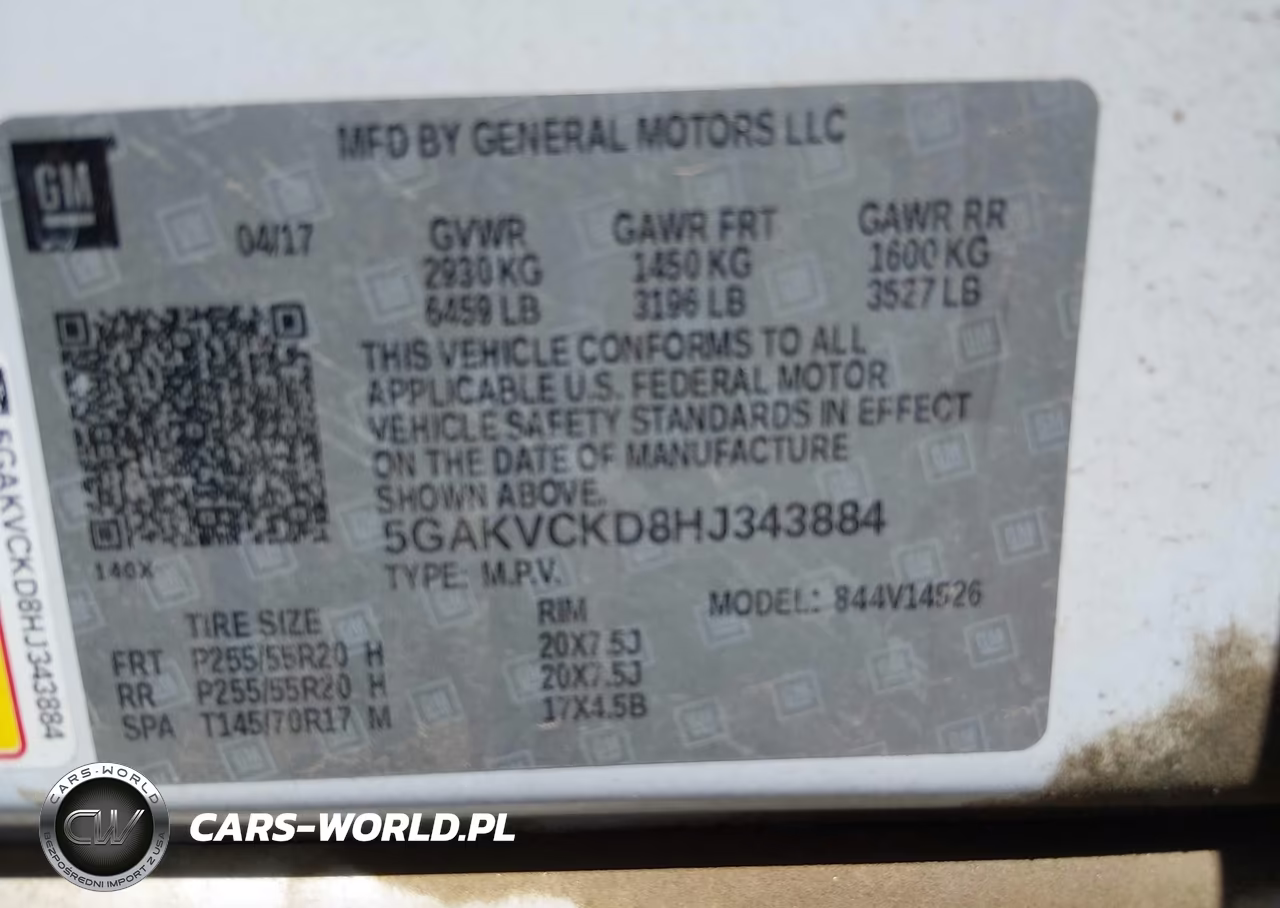 2017 Buick Enclave Premium VIN:5GAKVCKD8HJ343884 - 9