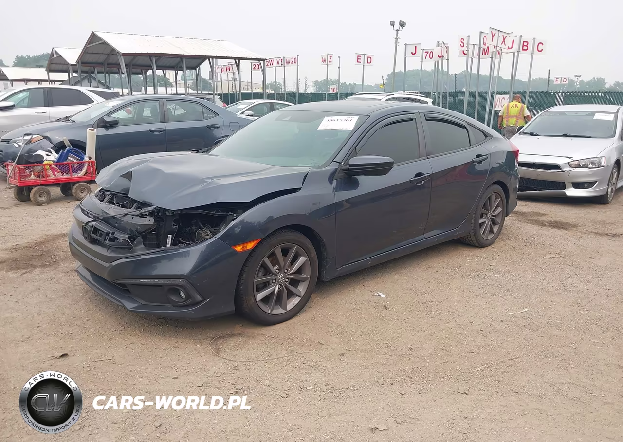 2019 Honda Civic Ex VIN:19XFC1F34KE208658 - 2