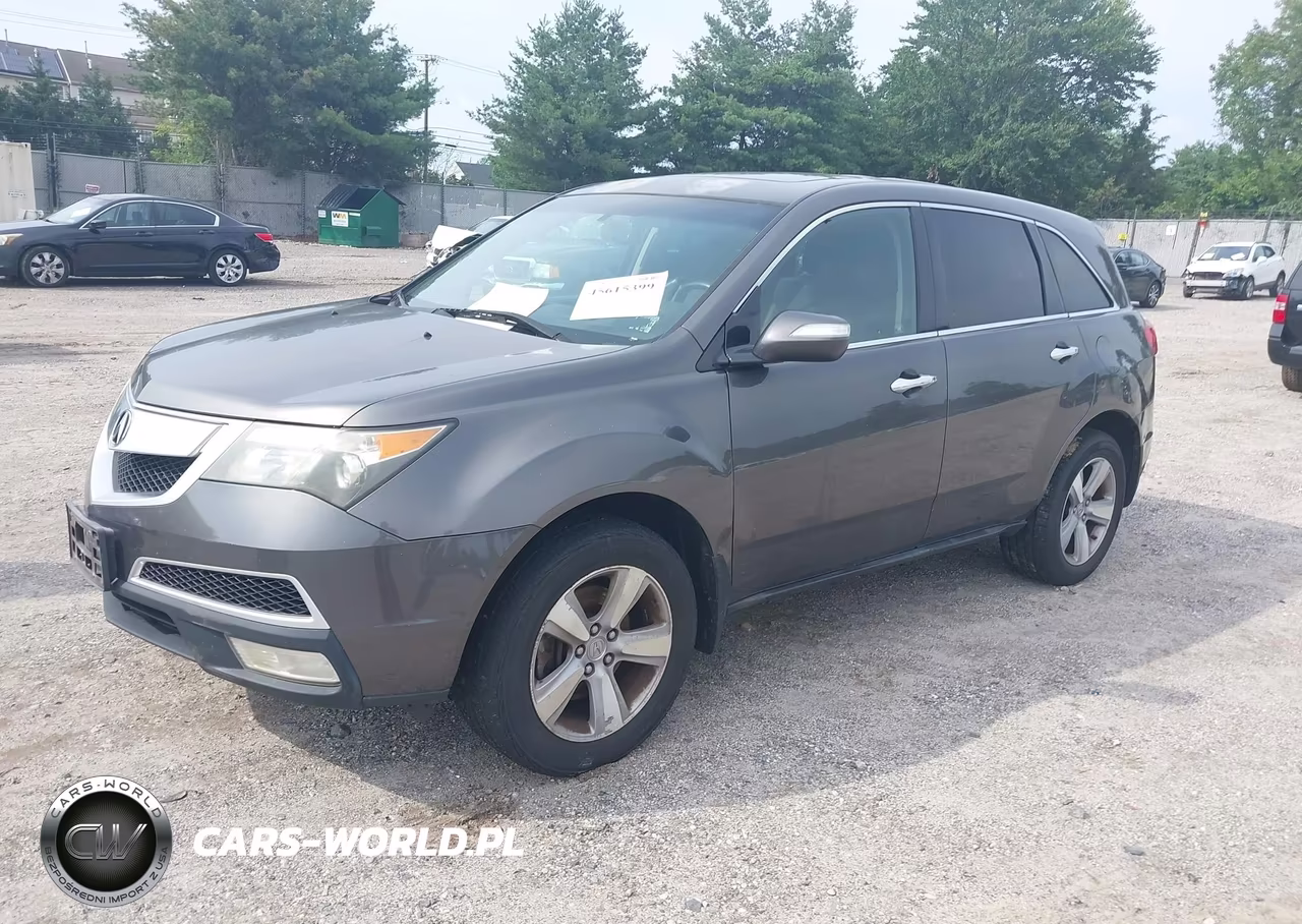 2011 Acura Mdx VIN:2HNYD2H25BH547735 - 2