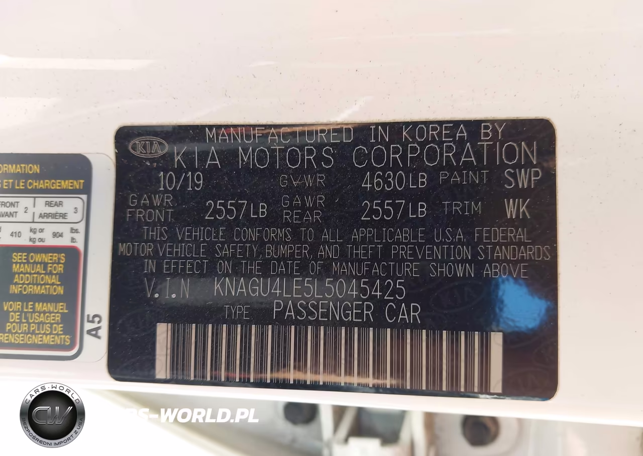2020 Kia Optima Hybrid Ex VIN:KNAGU4LE5L5045425 - 9