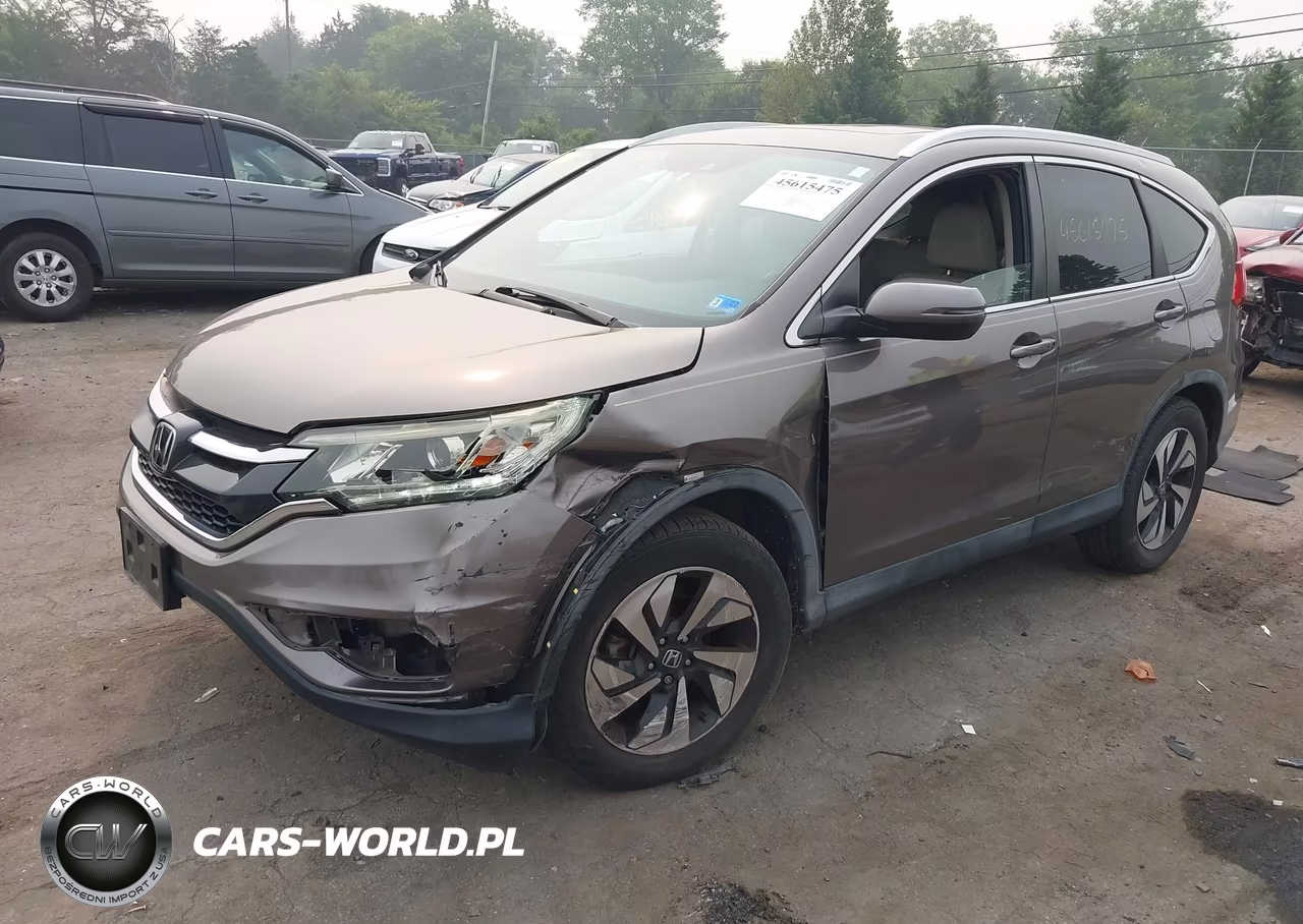 2015 Honda Cr-V Touring VIN:5J6RM4H91FL126116 - 2