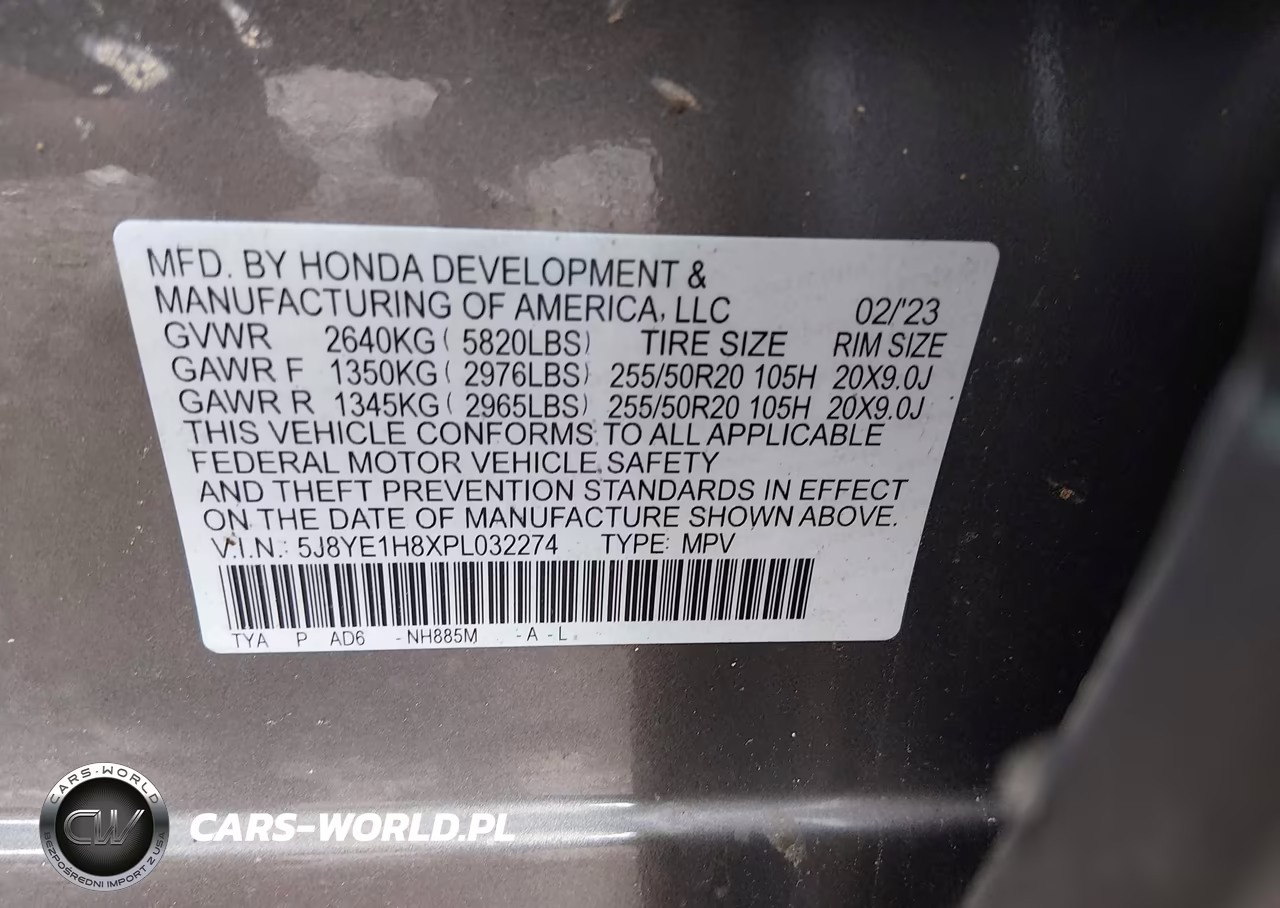 2023 Acura Mdx Advance VIN:5J8YE1H8XPL032274 - 9