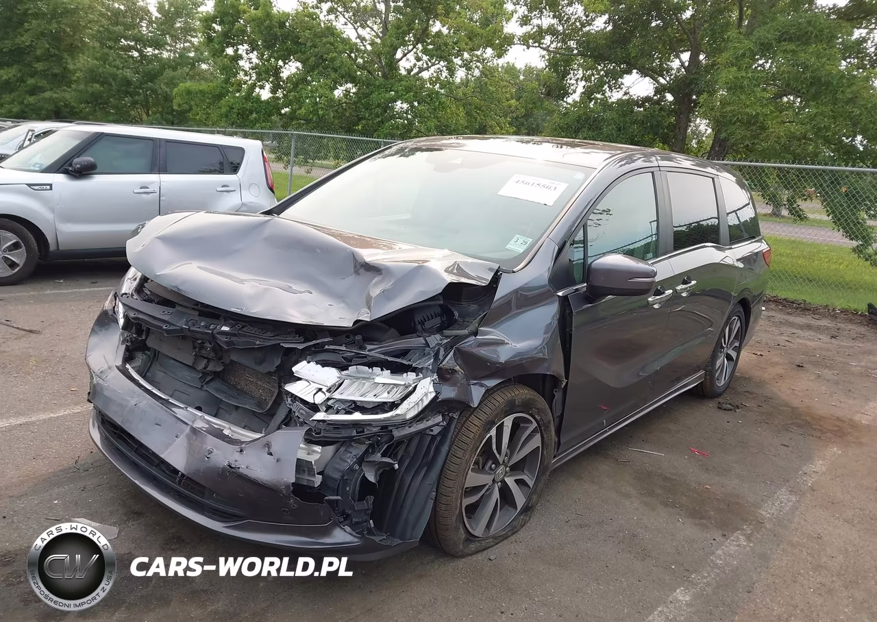 2024 Honda Odyssey Touring VIN:5FNRL6H83RB047775 - 2