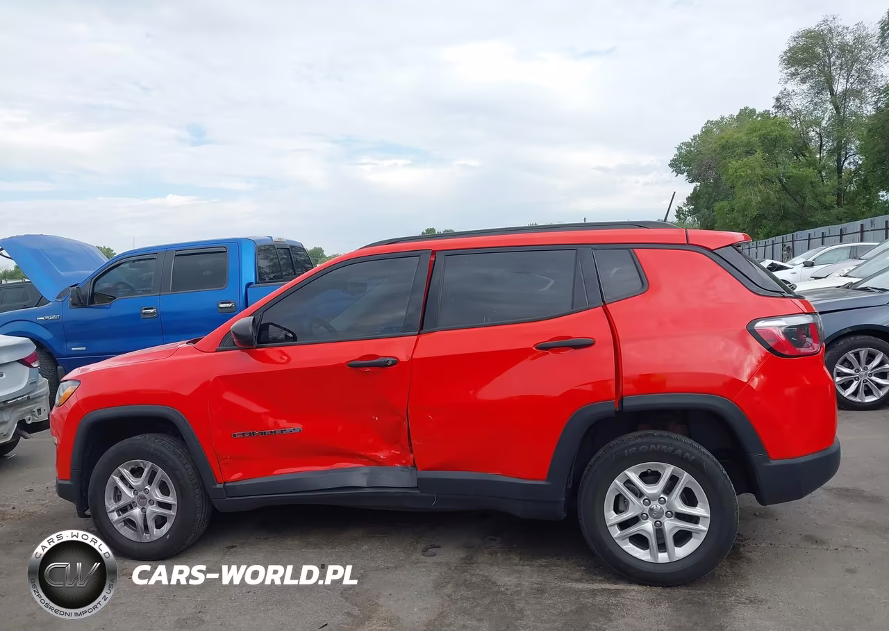 2018 Jeep Compass Sport 4X4 VIN:3C4NJDAB6JT126846 - 14