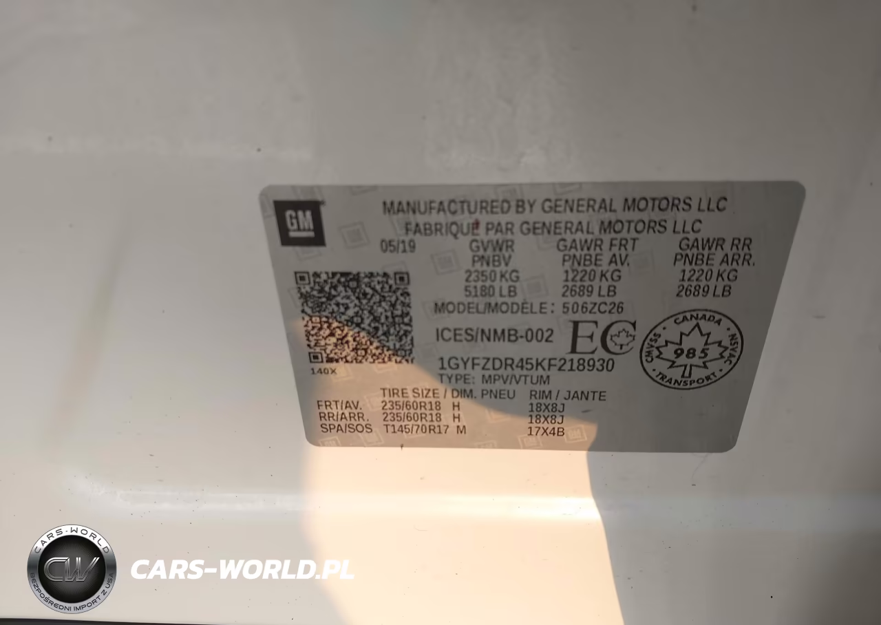 2019 Cadillac Xt4 Premium Luxury VIN:1GYFZDR45KF218930 - 9