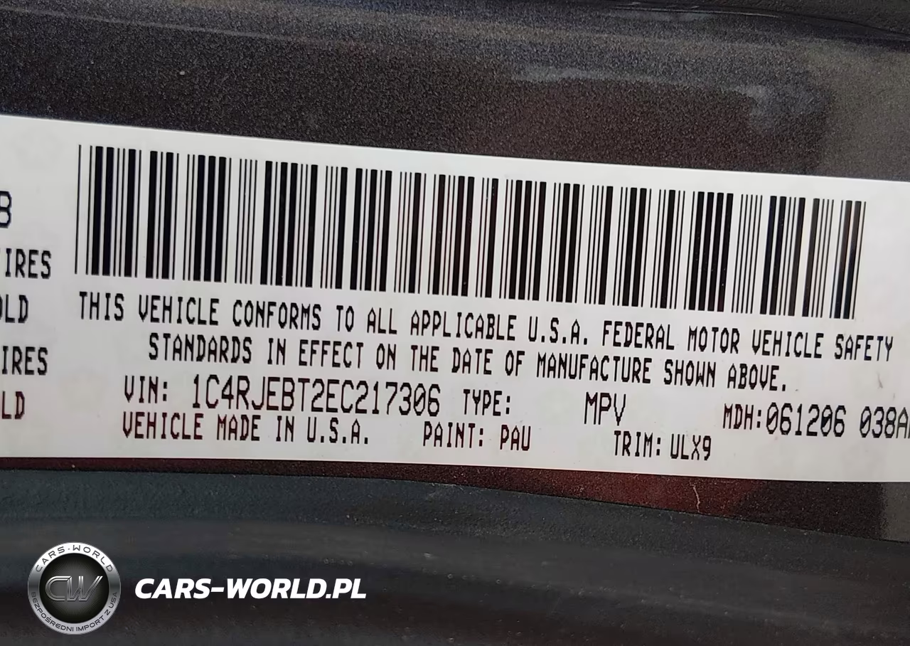2014 Jeep Grand Cherokee Limited VIN:1C4RJEBT2EC217306 - 9