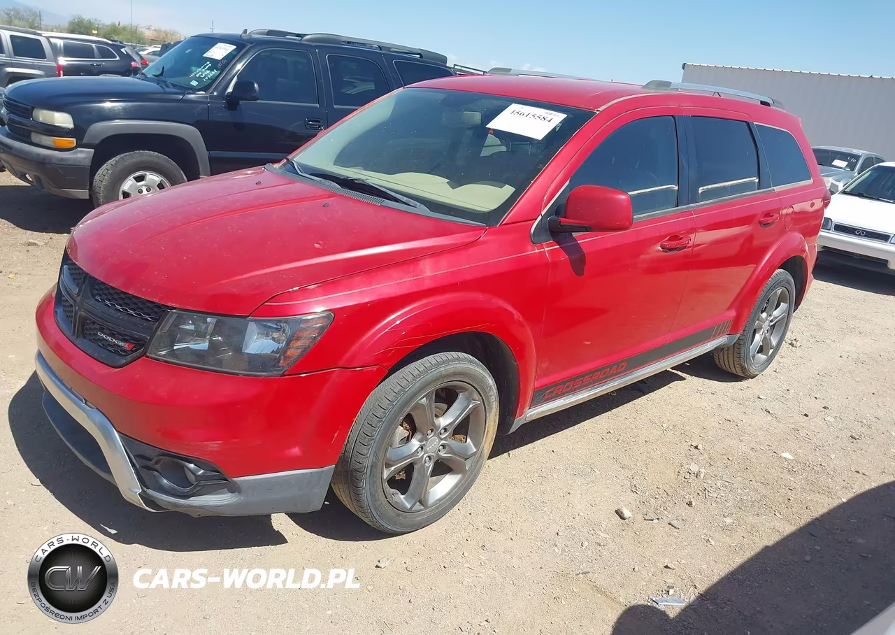 2015 Dodge Journey Crossroad VIN:3C4PDCGG3FT745411 - 2