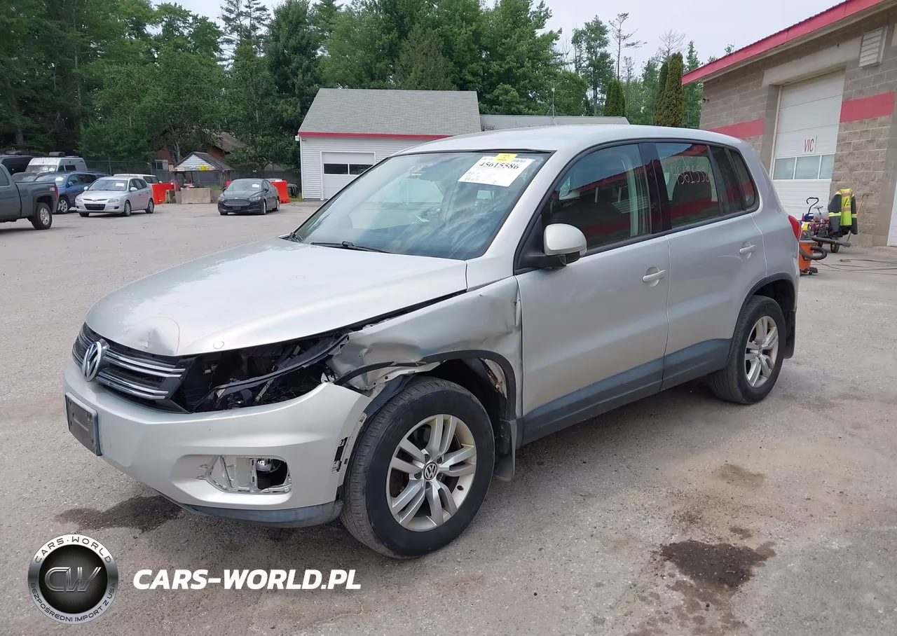 2013 Volkswagen Tiguan S VIN:WVGBV3AX1DW588142 - 2