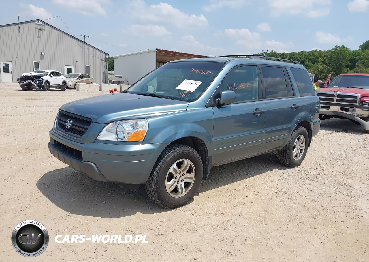 2005 Honda Pilot Ex VIN:5FNYF18465B036623 - 2