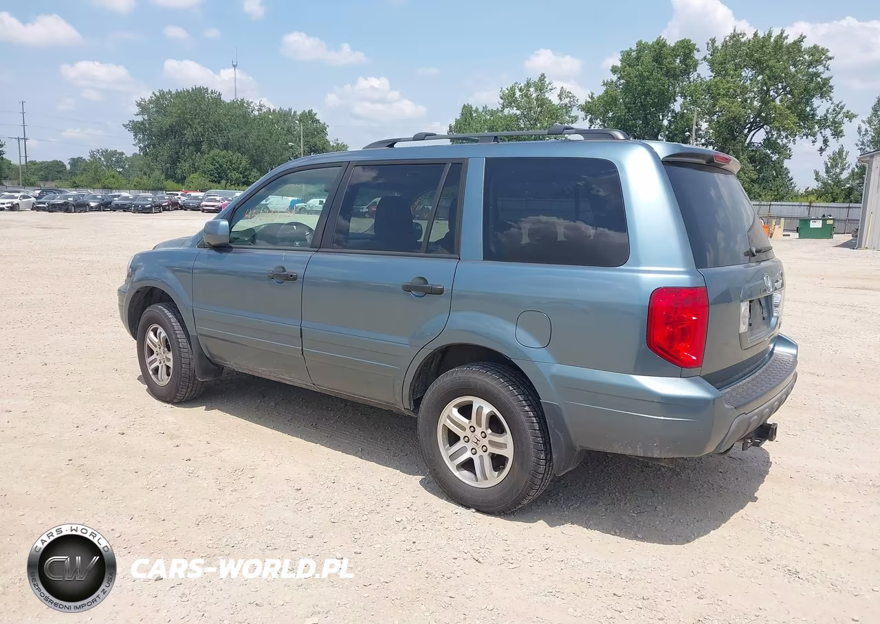2005 Honda Pilot Ex VIN:5FNYF18465B036623 - 3