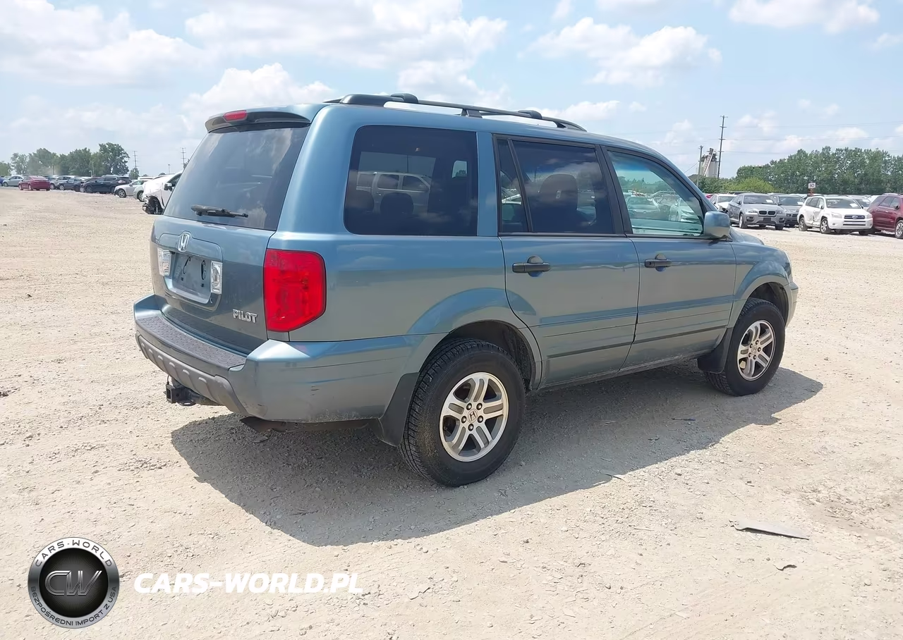 2005 Honda Pilot Ex VIN:5FNYF18465B036623 - 4