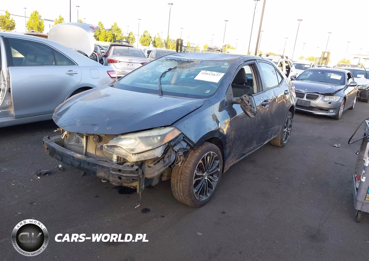 2015 Toyota Corolla S Plus VIN:5YFBURHE7FP181839 - 2