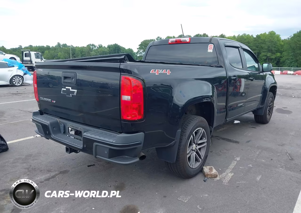 2019 Chevrolet Colorado Wt VIN:1GCGTBEN7K1351409 - 4