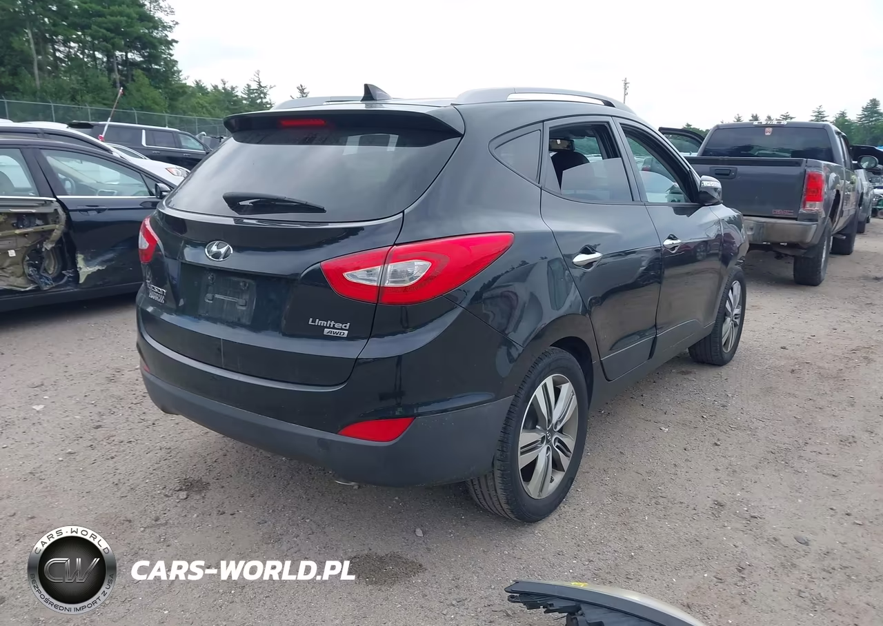 2015 Hyundai Tucson Limited VIN:KM8JUCAGXFU117409 - 4