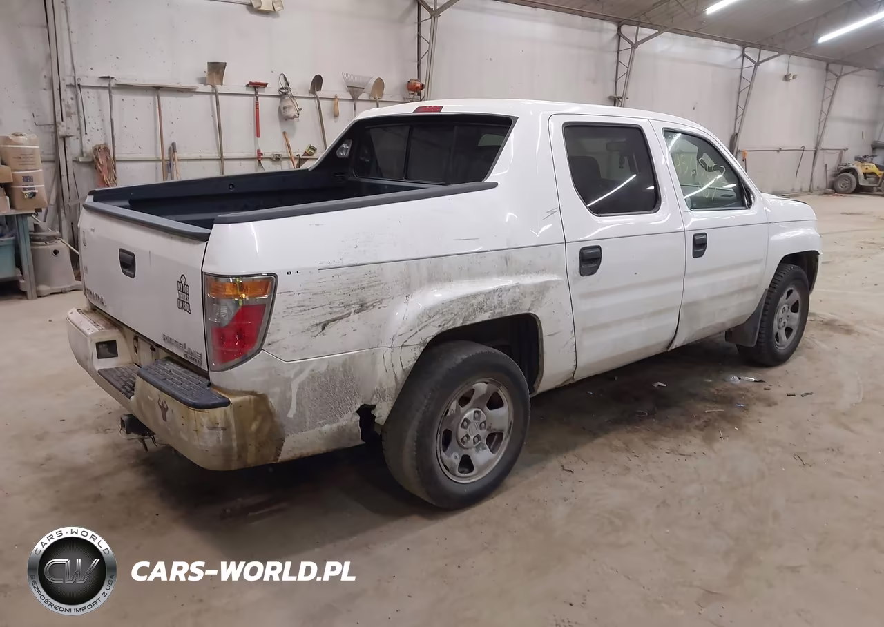 2007 Honda Ridgeline Rt VIN:2HJYK16277H518670 - 4