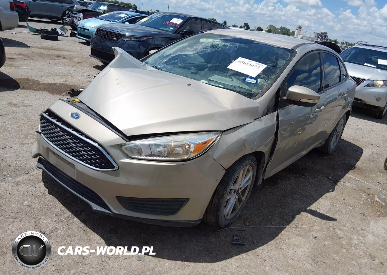 2016 Ford Focus Se VIN:1FADP3F2XGL395844 - 2