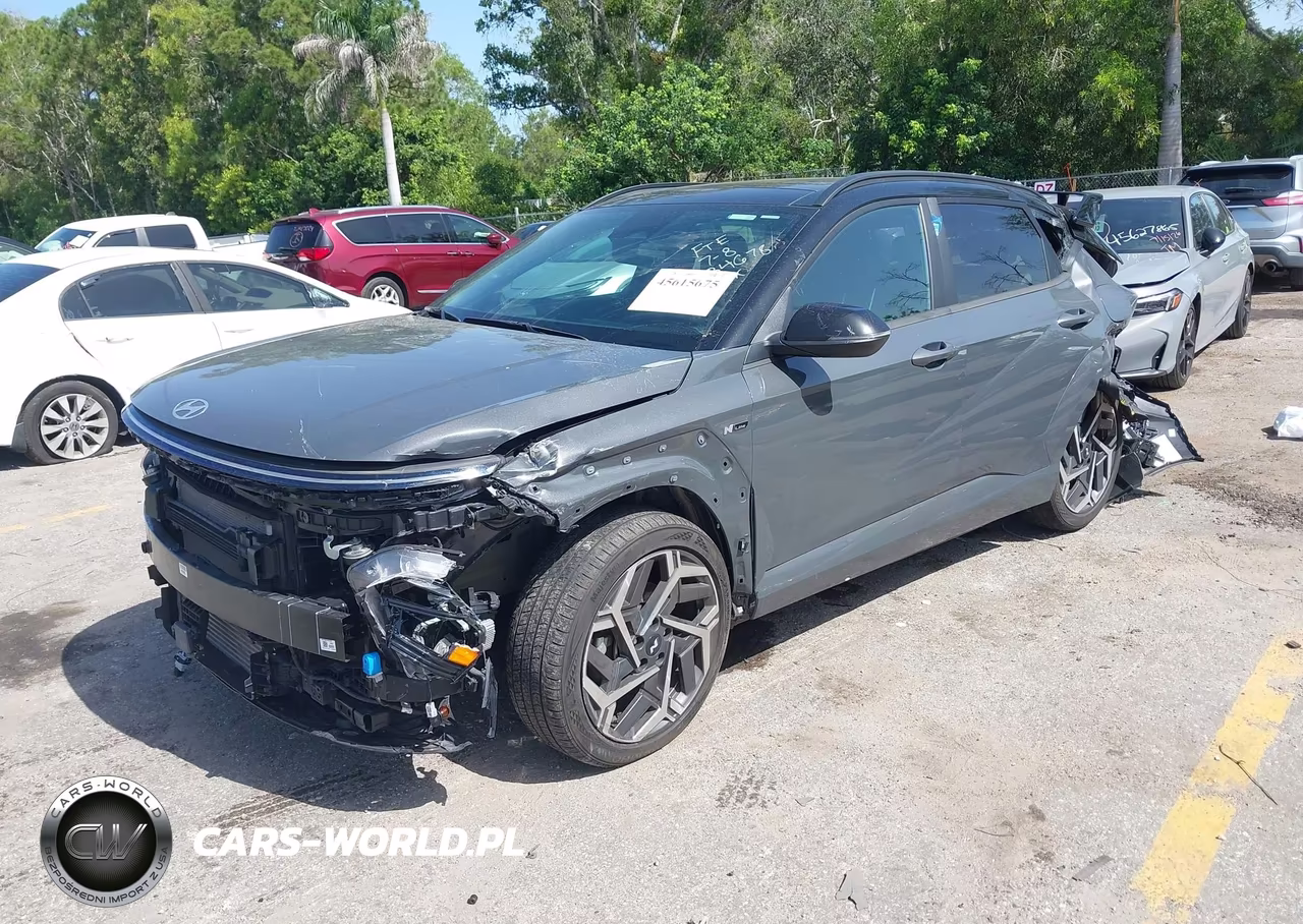 2024 Hyundai Kona N Line VIN:KM8HA3A34RU034678 - 2