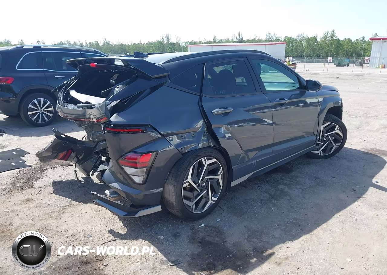 2024 Hyundai Kona N Line VIN:KM8HA3A34RU034678 - 4
