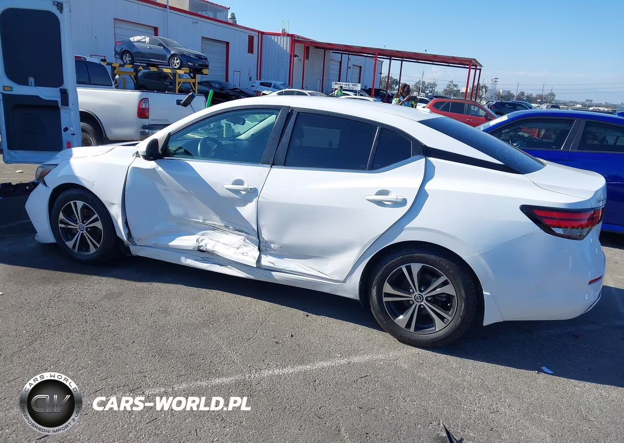 2021 Nissan Sentra Sv Xtronic Cvt VIN:3N1AB8CV5MY290741 - 14