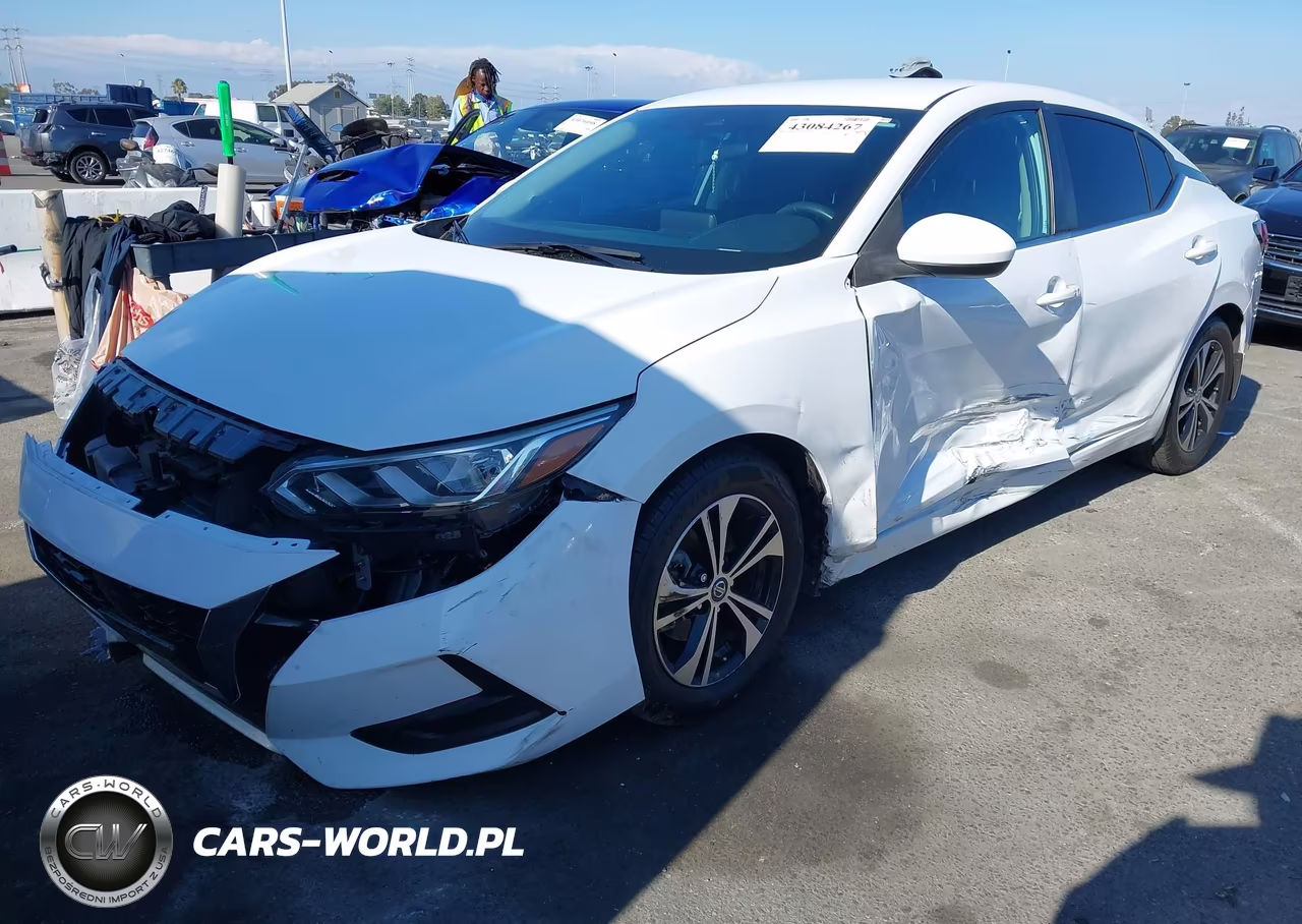 2021 Nissan Sentra Sv Xtronic Cvt VIN:3N1AB8CV5MY290741 - 2