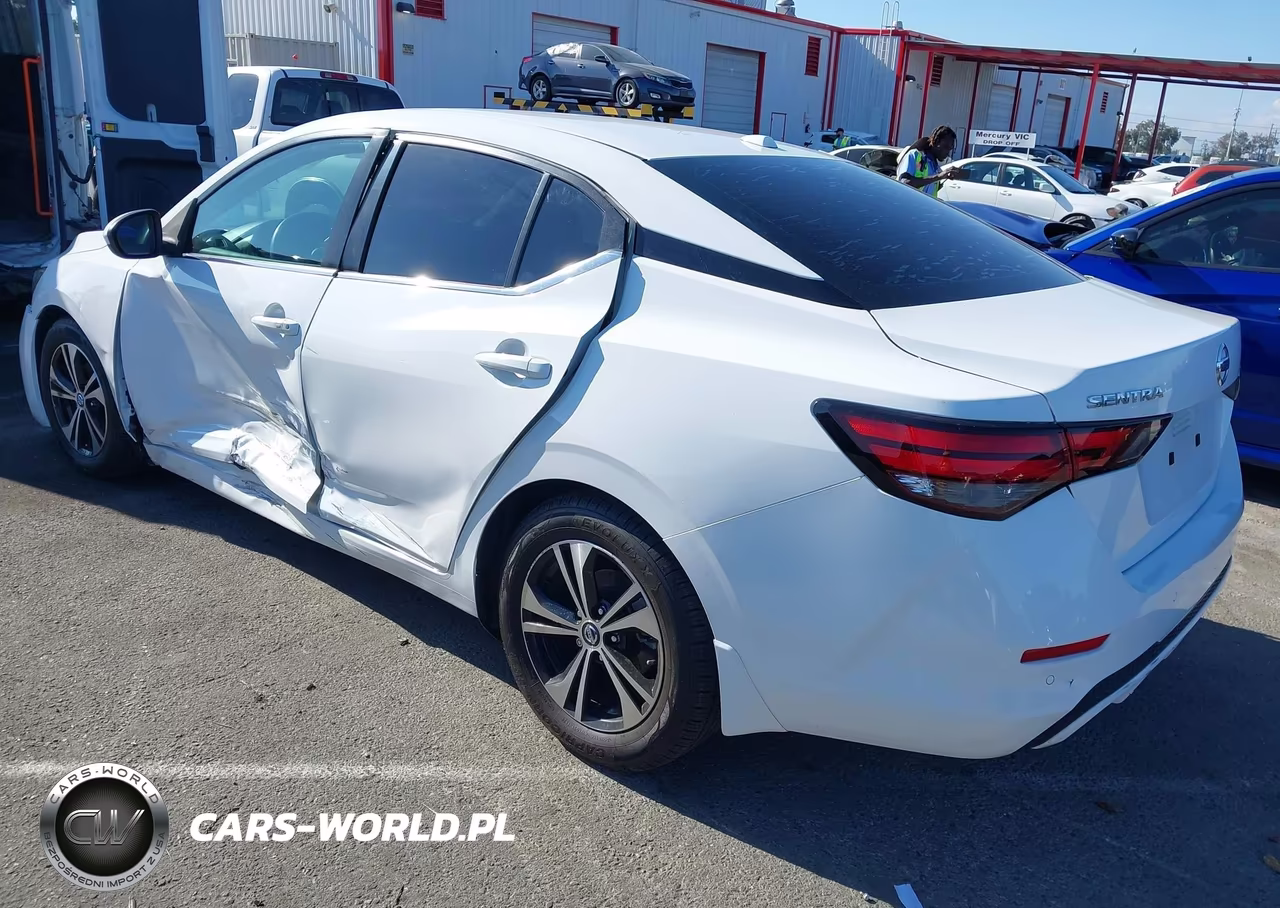 2021 Nissan Sentra Sv Xtronic Cvt VIN:3N1AB8CV5MY290741 - 3