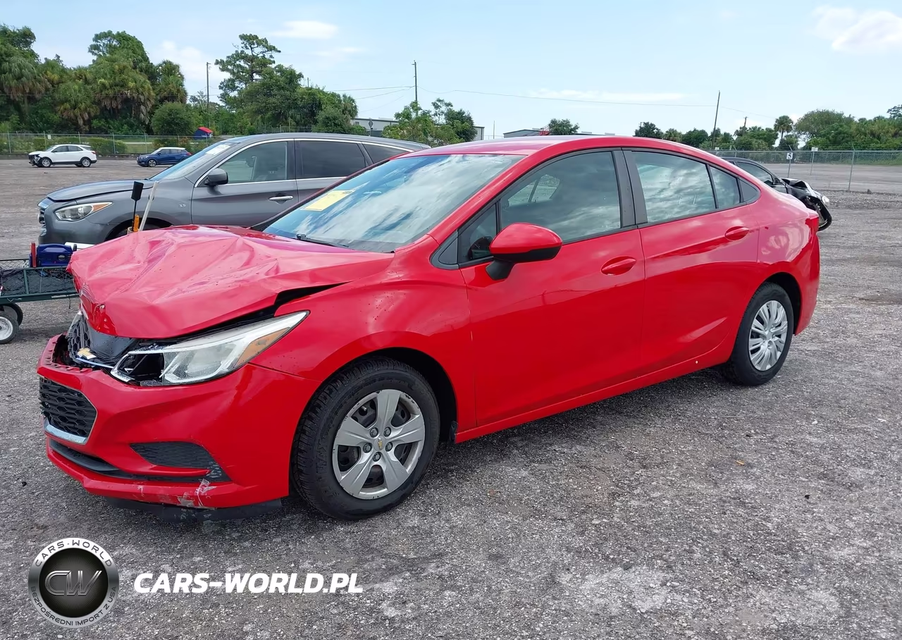 2018 Chevrolet Cruze Ls Auto VIN:1G1BC5SM9J7179962 - 2