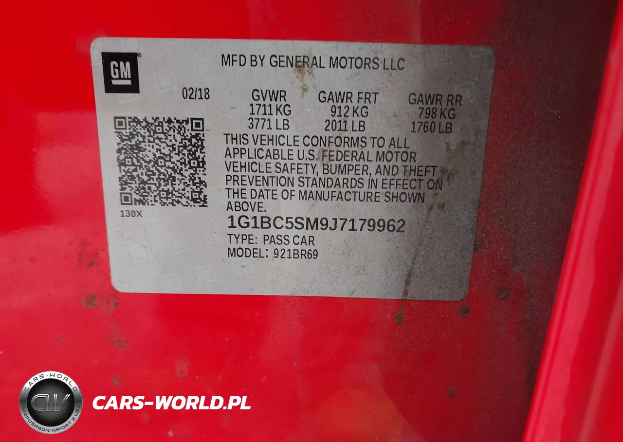 2018 Chevrolet Cruze Ls Auto VIN:1G1BC5SM9J7179962 - 9