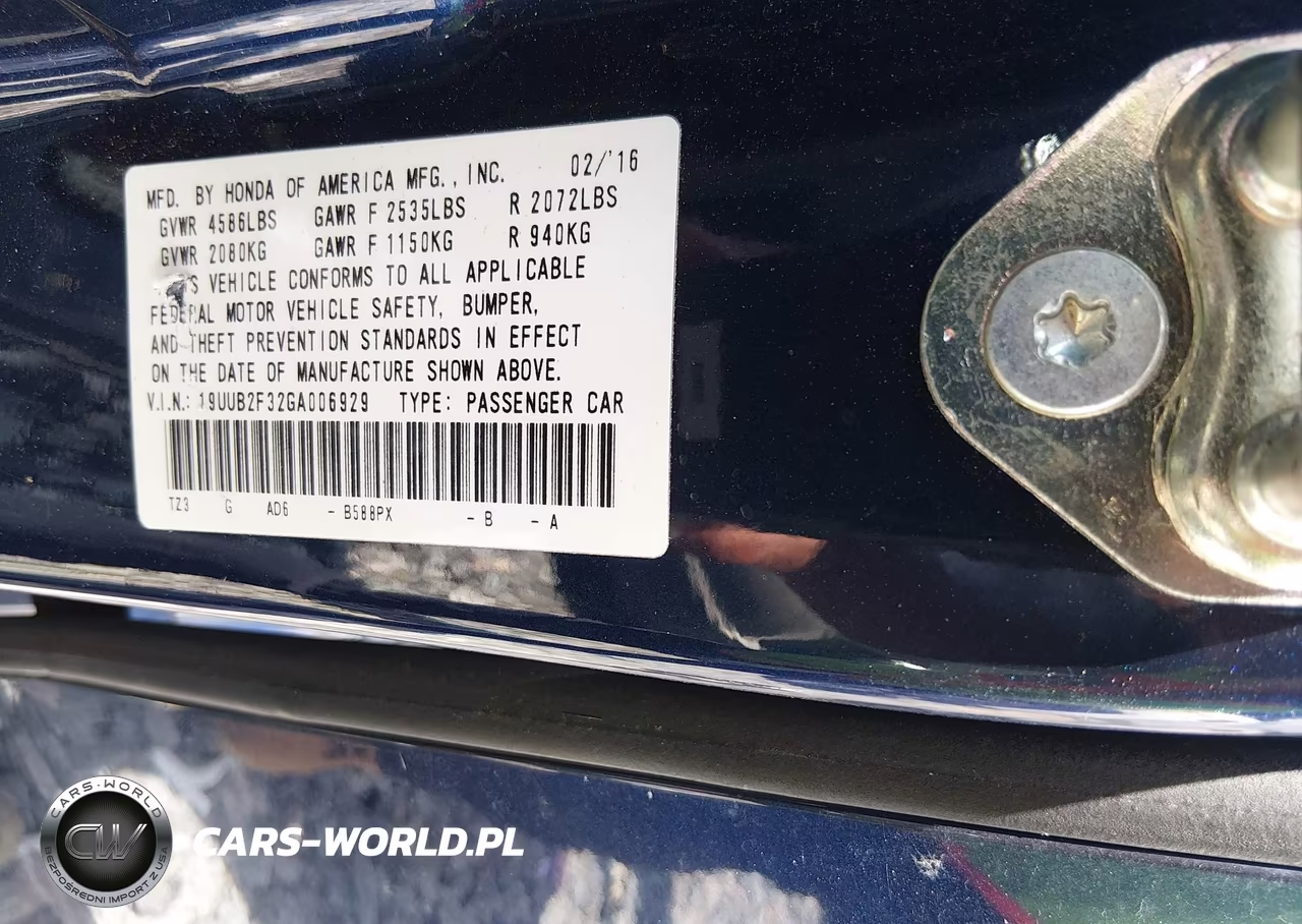 2016 Acura Tlx V6 VIN:19UUB2F32GA006929 - 9