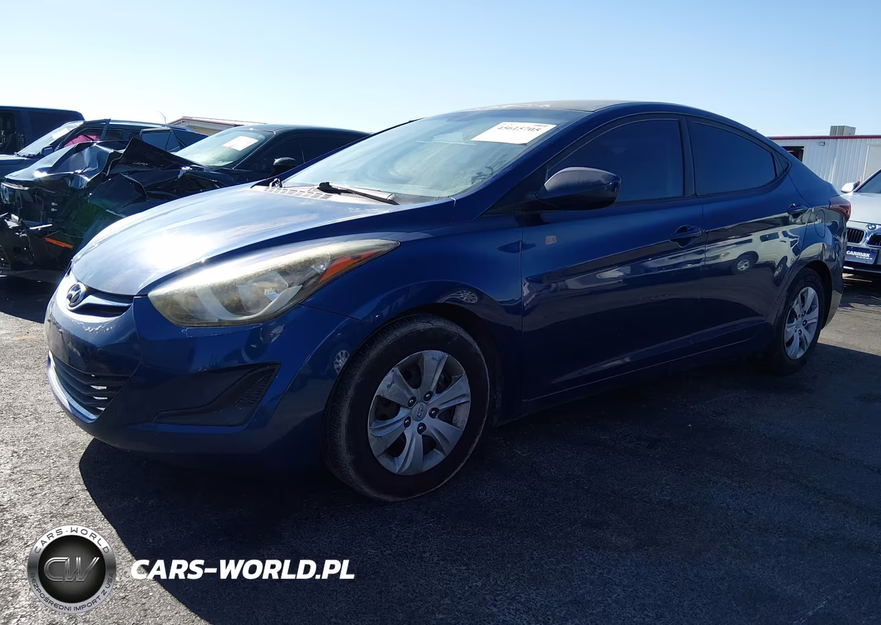 2016 Hyundai Elantra Se VIN:5NPDH4AE7GH664661 - 2