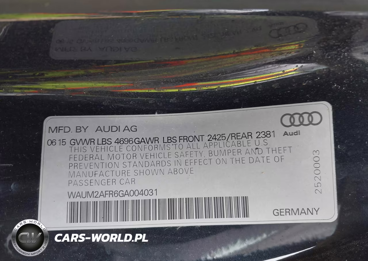2016 Audi A5 Premium Plus VIN:WAUM2AFR6GA004031 - 9