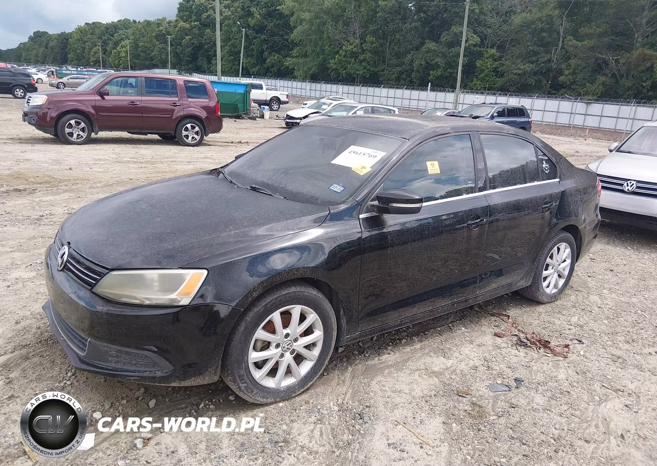 2013 Volkswagen Jetta 2.5L Se VIN:3VWDX7AJ6DM267740 - 2