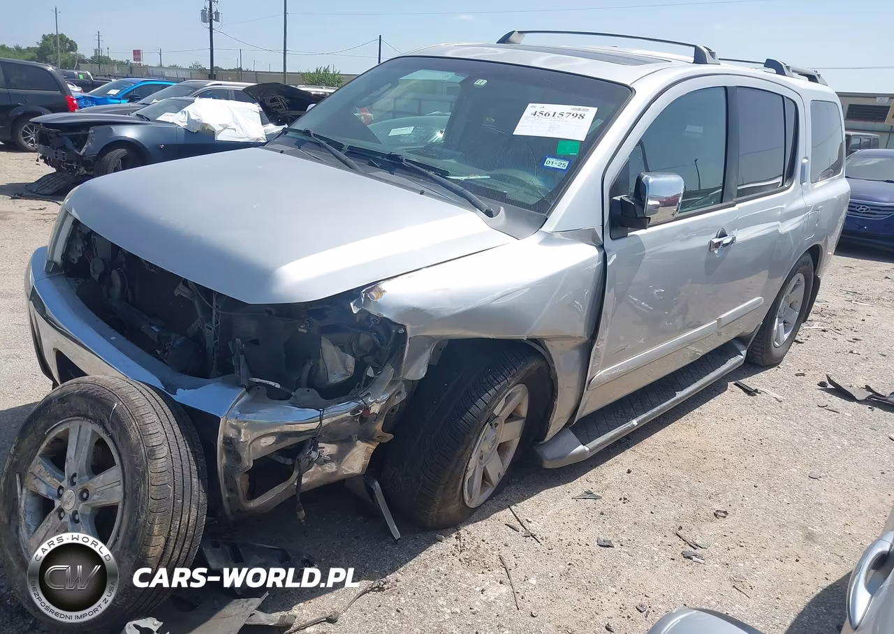 2004 Nissan Pathfinder Armada Le VIN:5N1AA08A84N735179 - 2