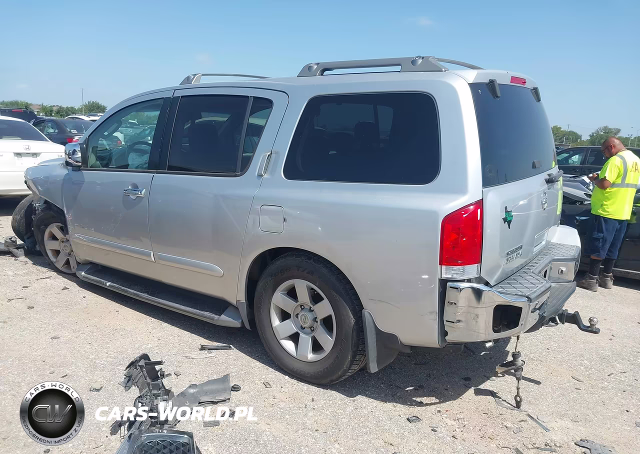 2004 Nissan Pathfinder Armada Le VIN:5N1AA08A84N735179 - 3