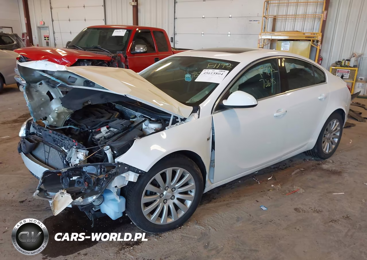2011 Buick Regal Cxl Turbo Russelsheim VIN:W04GW5EV2B1091844 - 2