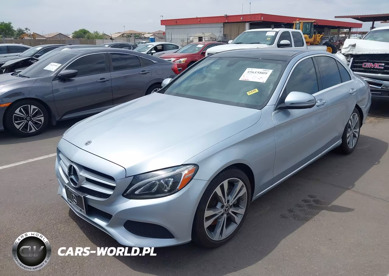 2018 Mercedes-Benz C 300 VIN:WDDWF4JB8JR400648 - 2