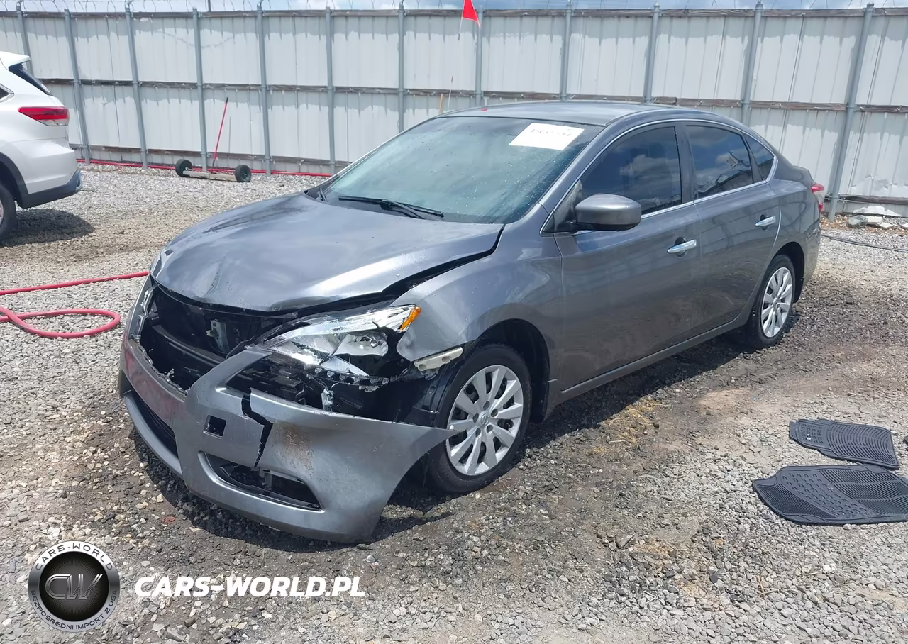 2015 Nissan Sentra S VIN:3N1AB7AP9FY321863 - 2
