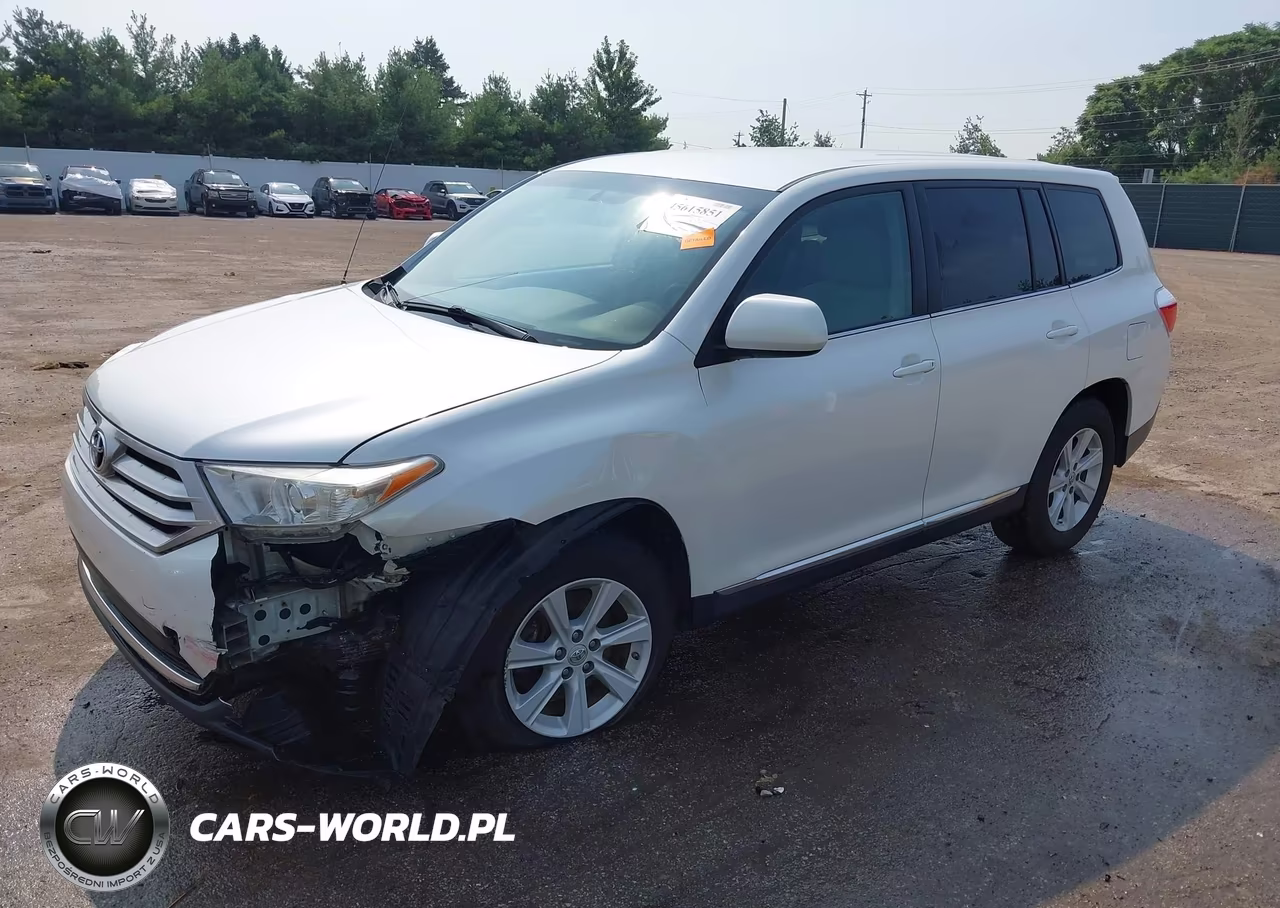 2012 Toyota Highlander Base V6 VIN:5TDBK3EH3CS167439 - 2