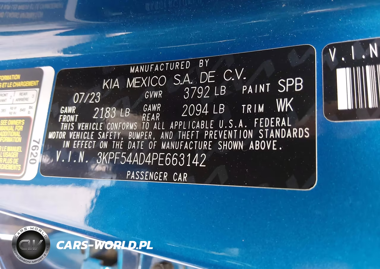 2023 Kia Forte Gt-Line VIN:3KPF54AD4PE663142 - 9