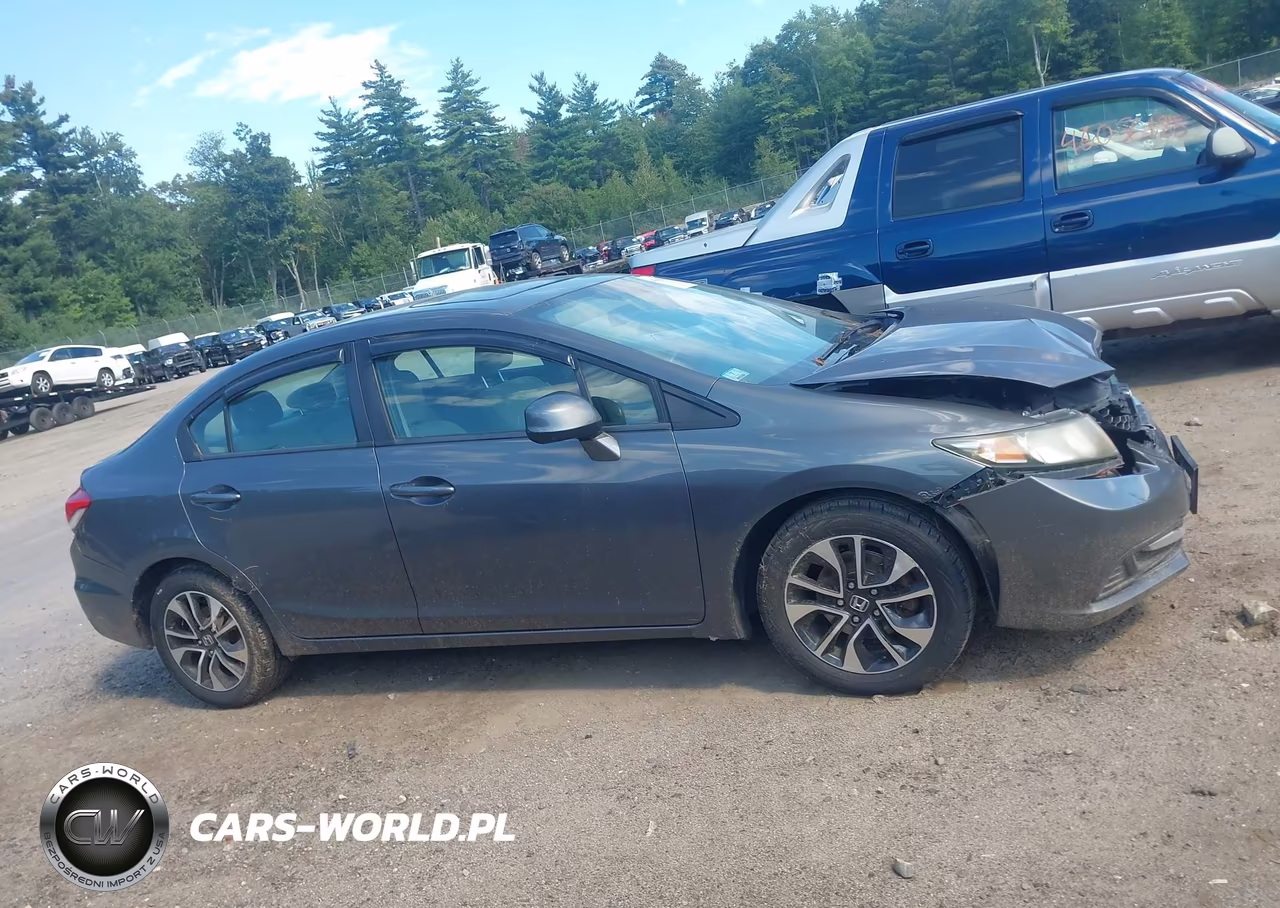 2013 Honda Civic Ex VIN:2HGFB2F84DH538846 - 14