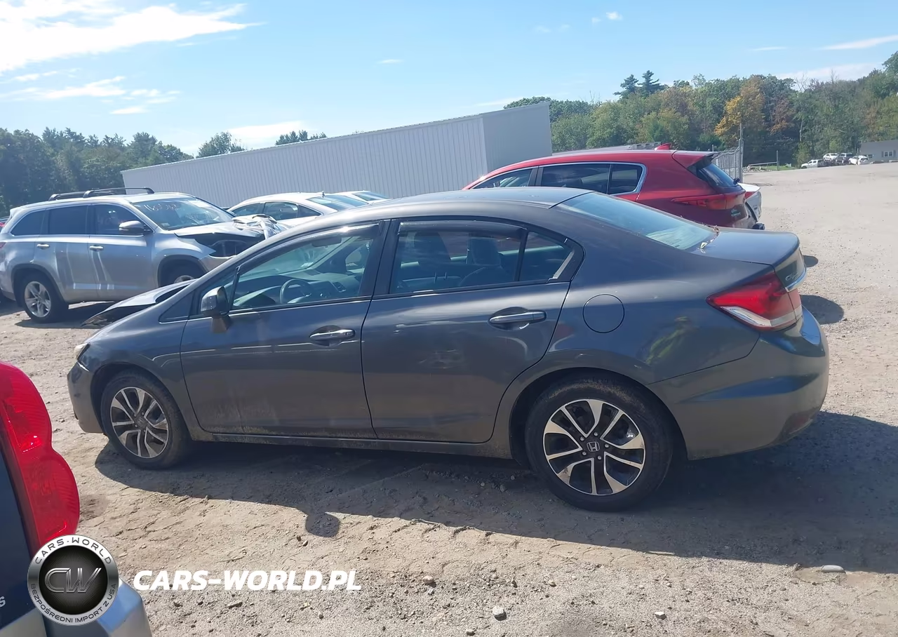 2013 Honda Civic Ex VIN:2HGFB2F84DH538846 - 15