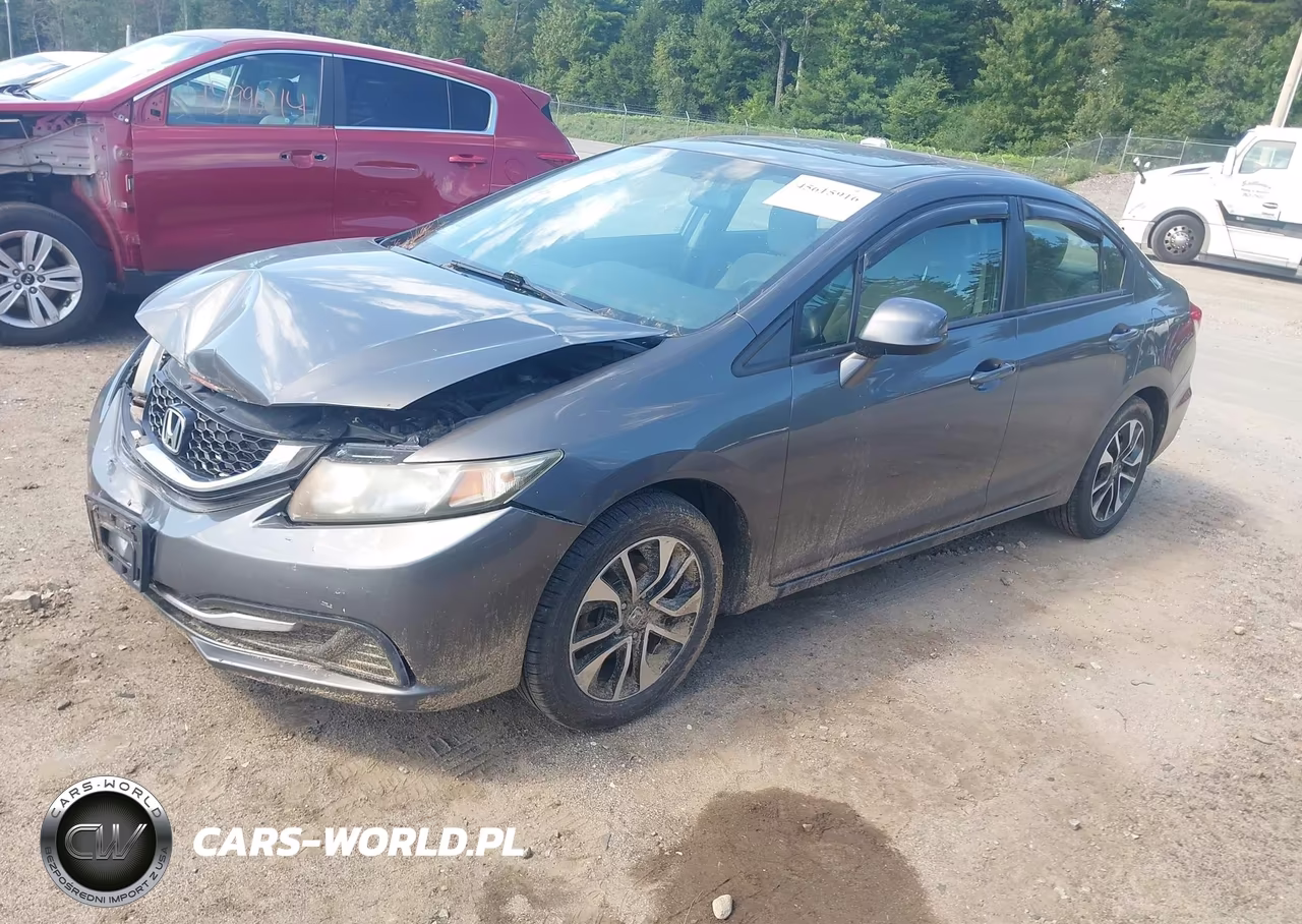 2013 Honda Civic Ex VIN:2HGFB2F84DH538846 - 2