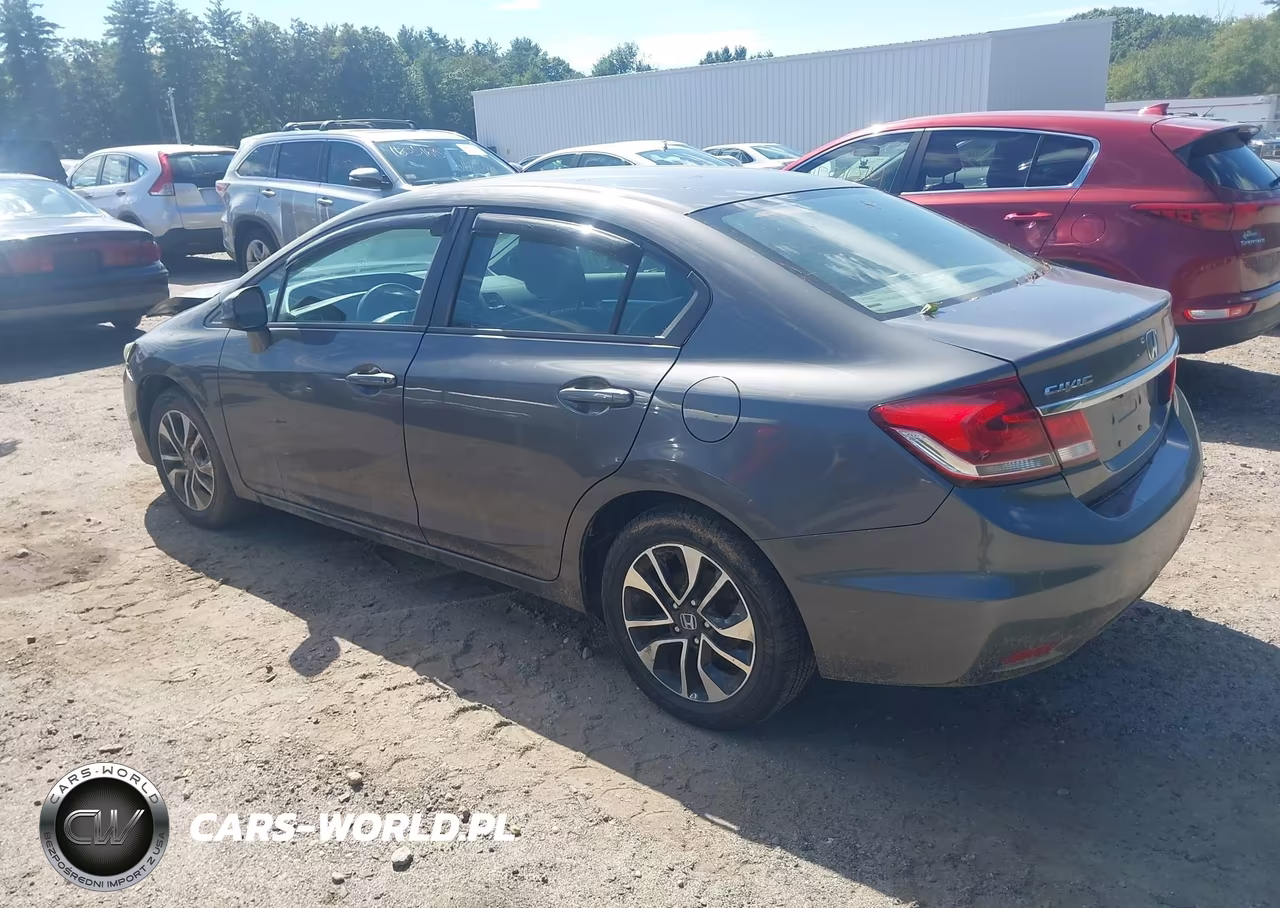 2013 Honda Civic Ex VIN:2HGFB2F84DH538846 - 3
