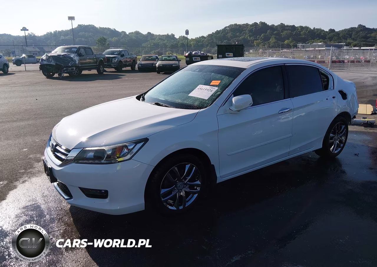 2014 Honda Accord Ex-L V-6 VIN:1HGCR3F87EA016992 - 2