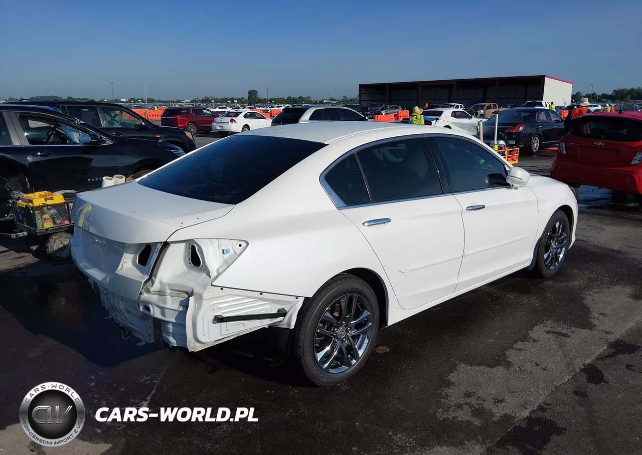 2014 Honda Accord Ex-L V-6 VIN:1HGCR3F87EA016992 - 4