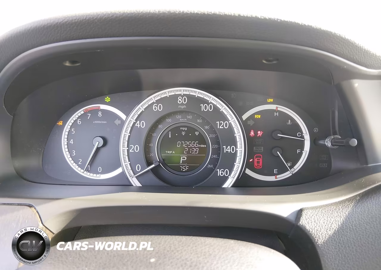 2014 Honda Accord Ex-L V-6 VIN:1HGCR3F87EA016992 - 7