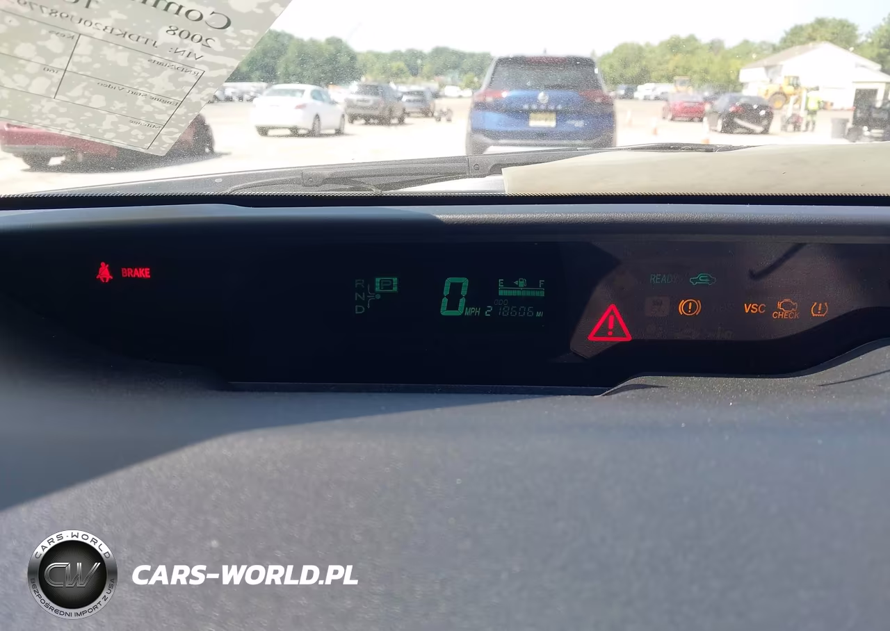 2008 Toyota Prius VIN:JTDKB20U987795294 - 7