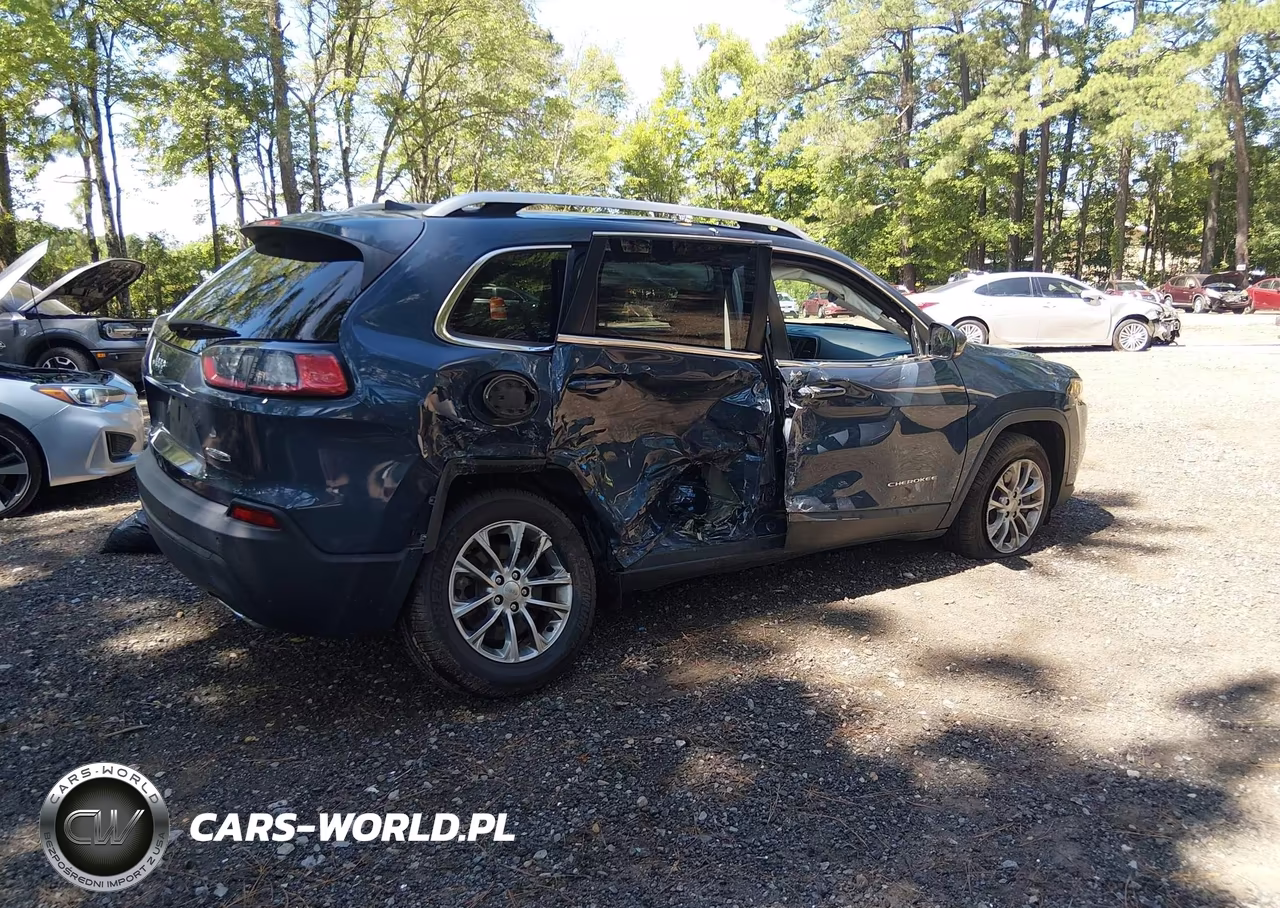 2021 Jeep Cherokee Latitude Lux Fwd VIN:1C4PJLMX6MD114393 - 4