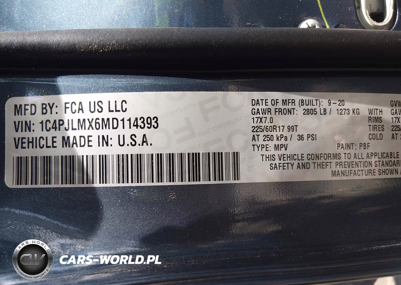 2021 Jeep Cherokee Latitude Lux Fwd VIN:1C4PJLMX6MD114393 - 9