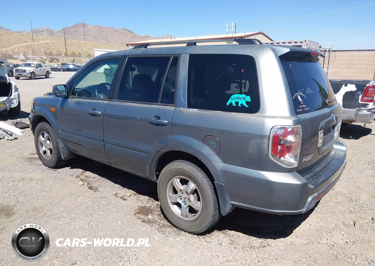 2006 Honda Pilot Ex-L VIN:2HKYF18566H543131 - 3